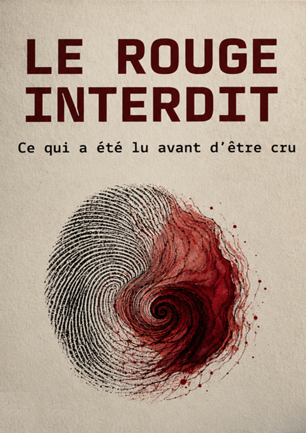 Le Rouge Interdit — couverture